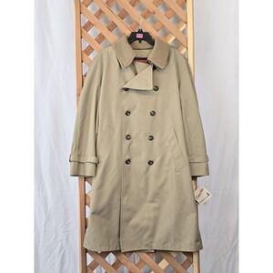 NEW with Tags - Clipper Mist Men's Trench Coat - Sz 38 Short - RARE KOREA